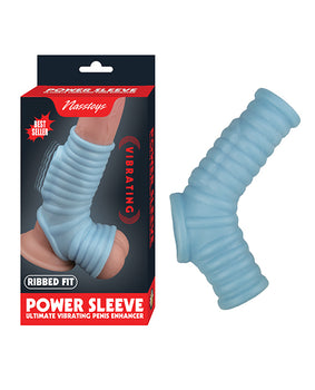 Vibrating Ribbed Power Sleeve: Enhance Pleasure 🌟 - Featured Product Image
