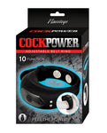 Anillo para cinturón ajustable Cock Power de Nasstoys - Negro