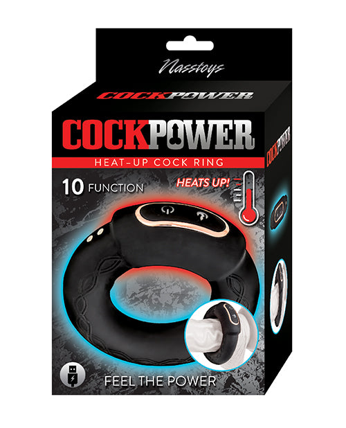 Anillo vibratorio para el pene calentador de Nasstoys 🌡️ - featured product image.