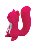 Natalie's Toy Box Screaming Squirrel - Red Dual Air Pulse & Vibration Toy