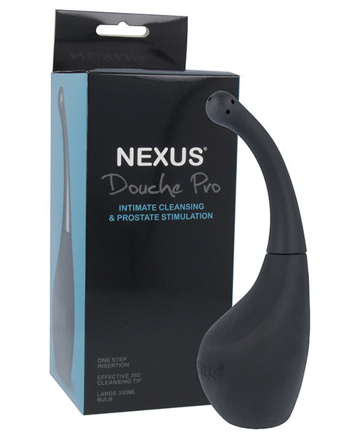 Nexus Douche Pro: herramienta de limpieza íntima negra premium con garantía Product Image.