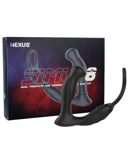 Nexus Simul8: Ultimate Pleasure & Performance Cock Ring Product Image.