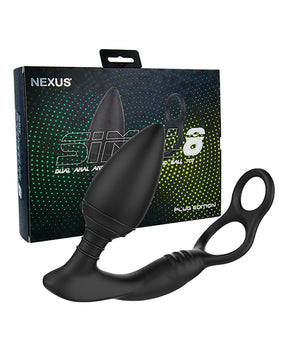 Nexus Simul8: Anillo para el pene y tapón anal de estimulación dual definitivo - Featured Product Image