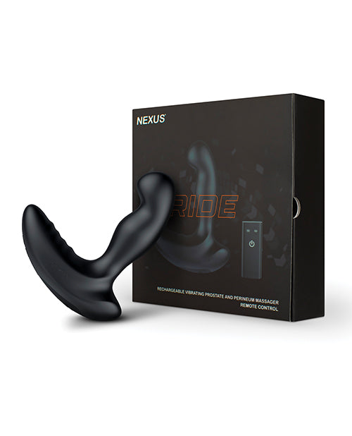 Masajeador de próstata Nexus Ride: estimulación dual y control remoto Product Image.