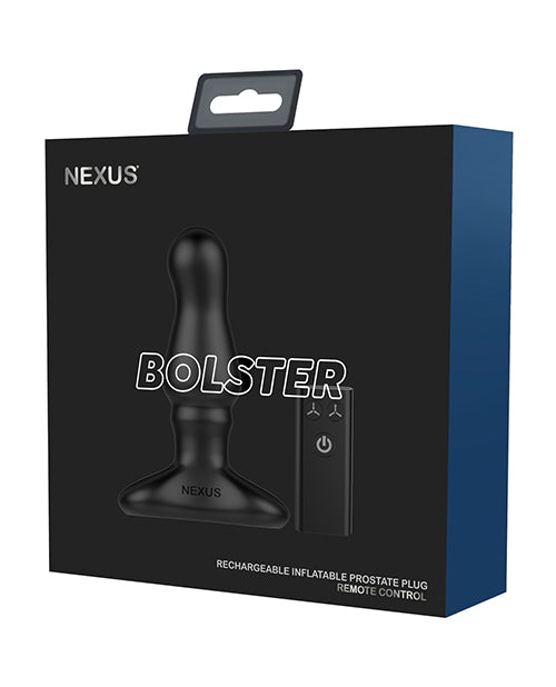 Nexus Bolster Inflatable Butt Plug - Black - featured product image.