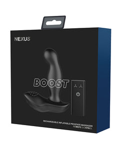 Nexus Boost Prostate Massager with Inflatable Tip: Elevate Your Pleasure