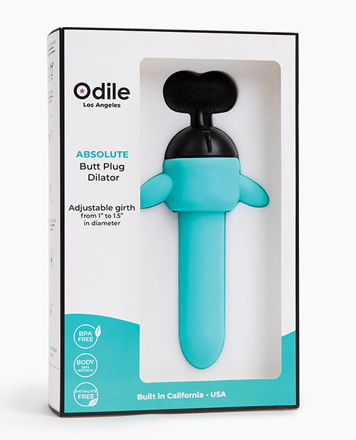 Dilatador anal Odile Absolute Aqua - ¡Revoluciona tu placer! Product Image.