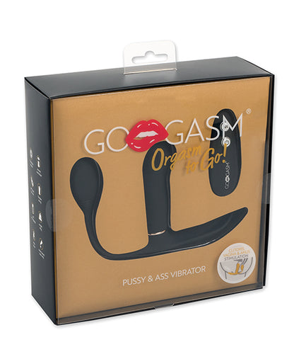 GoGasm Triple Stimulation Vibrator - Black
