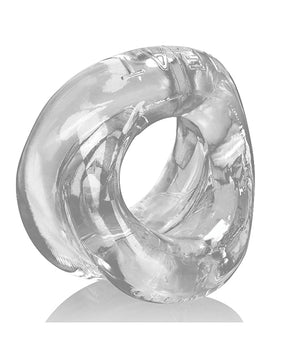 Oxballs Meat Padded Cock Ring - Clear: The Ultimate Bulge Booster - Featured Product Image