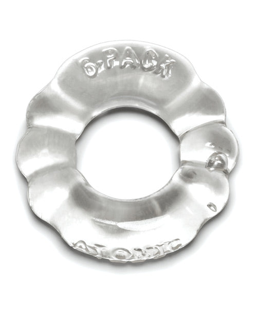 Oxballs Atomic Jock 6 件裝形狀雞環：終極樂趣和完美貼合 - featured product image.