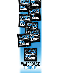 Ox Balls OXLube Liquislik Waterbase Pack - 50 Sachets