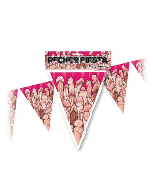 Shop for the Pecker Fiesta 20ft Party Banner by Ozze Creations at My Ruby Lips