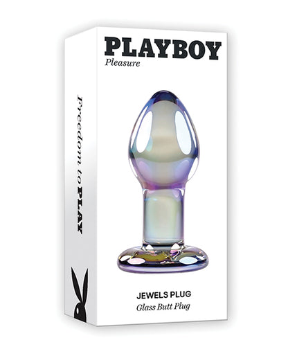 Crystal Clear Pleasure Jewels Butt Plug