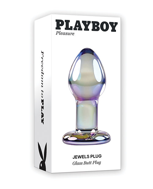 Plug Anal Crystal Clear Pleasure Jewels Product Image.