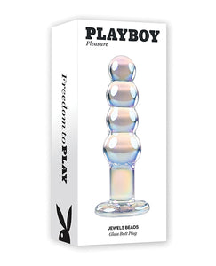 Playboy Pleasure Jewels Anal Plug - Clear