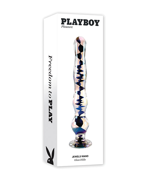 Varita de cristal Playboy Pleasure Jewels - Transparente - featured product image.