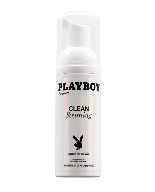 Limpiador de juguetes en espuma Playboy Pleasure Clean: lo último en cuidado de juguetes Product Image.