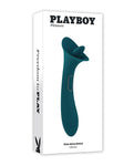 Playboy Pleasure True Indulgence Vibrator in Deep Teal