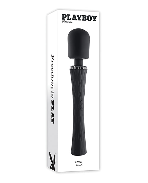 Vibrador Playboy Pleasure Royal Wand - 2 AM: Abraza tu viaje sensual - featured product image.