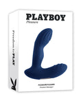 Masajeador de próstata Playboy Pleasure Pleaser - Océano profundo