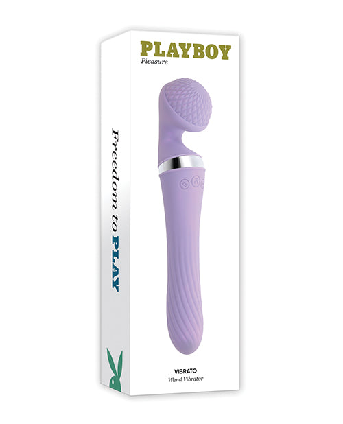 Vibrador Playboy Pleasure Vibrato Wand - Experiencia de placer definitiva Product Image.