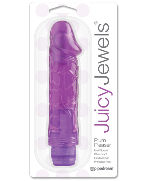 Juicy Jewels Plum Teaser Vibrator in Purple - featured product image.