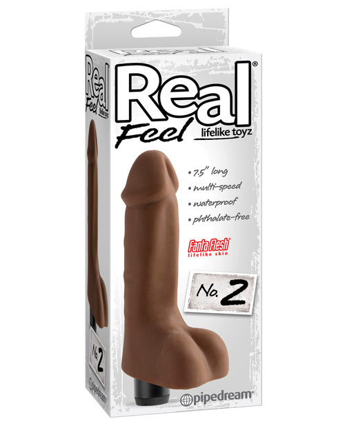 Vibrador impermeable Real Feel No. 2 de 8" - featured product image.