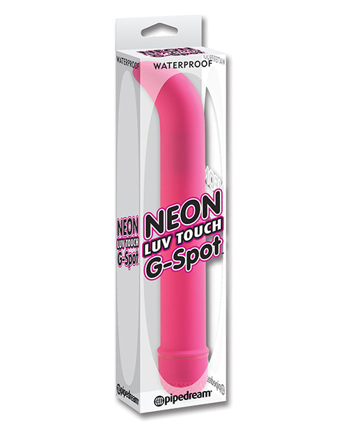 Vibrador de punto G Neon Luv Touch - Rosa: Un viaje de máximo placer Product Image.