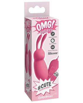 20-Speed Pink Silicone Bullet Vibrator - Featured Product Image