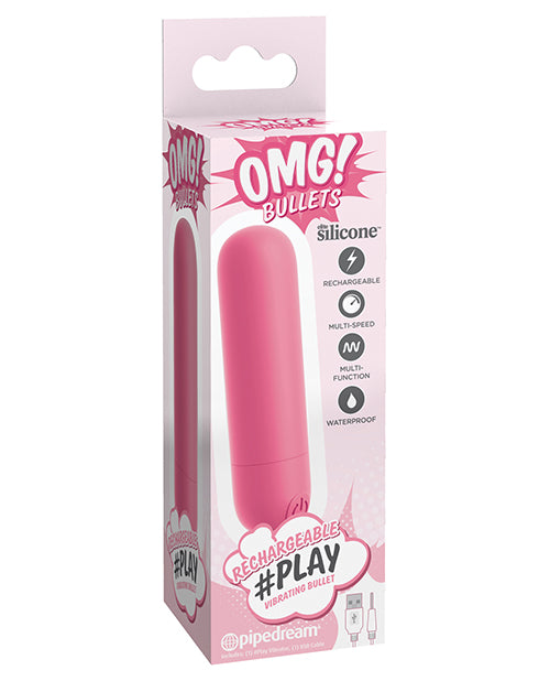 OMG! Rechargeable Bullet #Play - Pink 🌟 - Ultimate Pleasure Experience - featured product image.