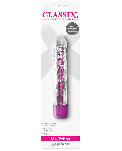 Shop for the Customisable Pleasure: Classix Mr. Twister Vibe & Sleeve at My Ruby Lips