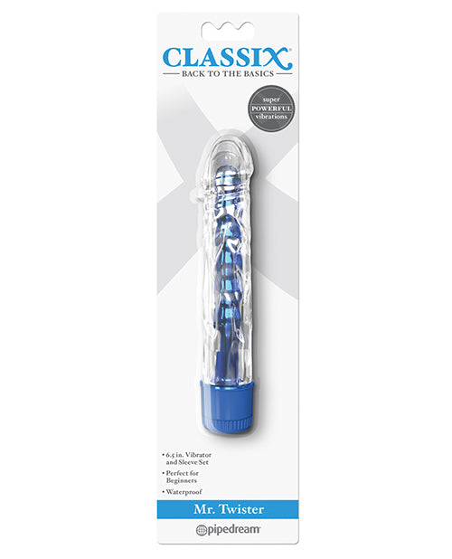 Classix Mr. Twister Vibe with Sleeve - Blue - featured product image.