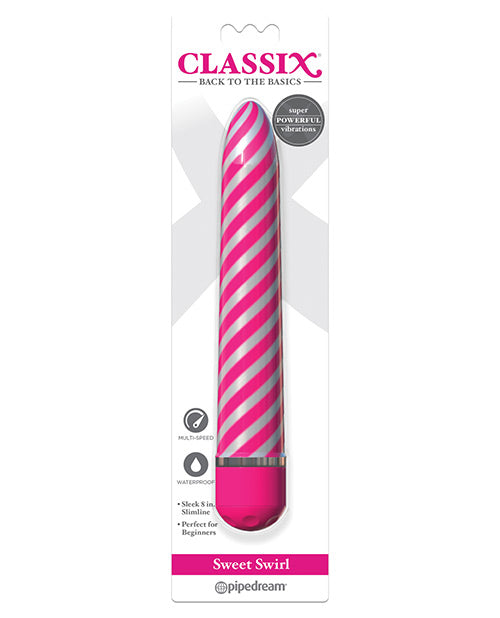 Shop for the Classix Sweet Swirl Vibrator: Intense Pleasure, Sleek Design, Customisable Sensations at My Ruby Lips
