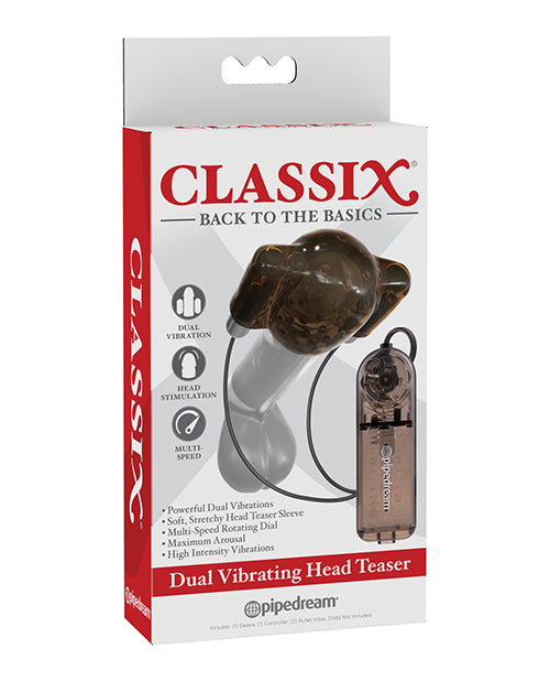 Classix Dual Vibrating Head Teaser: Elevate Your Pleasure Product Image.