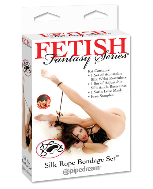 Silk Rope Bondage Set: Ancient Tradition, Customisable Fit, Sensual Experience - featured product image.