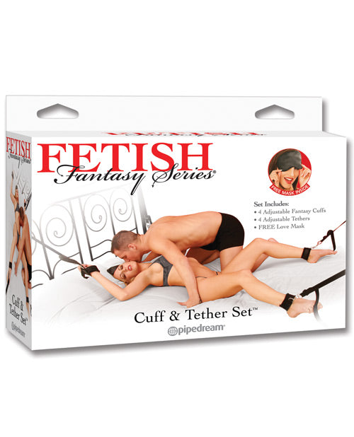 Juego de esposas y correas de la serie Fetish Fantasy: intimidad sin fin - featured product image.