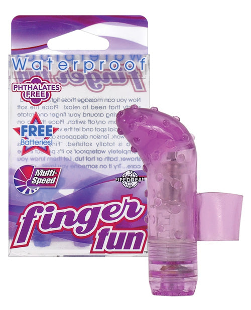 Waterproof Finger Fun: On-the-Go Pleasure Product Image.