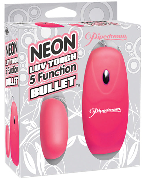 Bala de 5 funciones Neon Luv Touch: puro placer mientras viajas - featured product image.