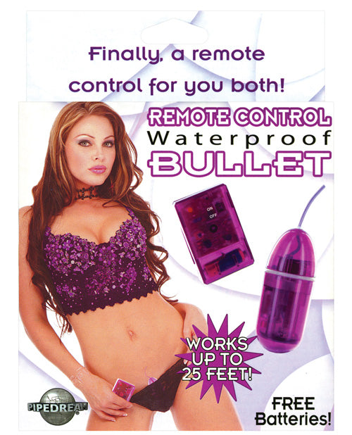 Sensual Symphony: Remote Control Bullet Waterproof Vibrator - featured product image.