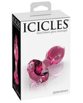 Icicles No. 79 Pink Diamond Glass Butt Plug