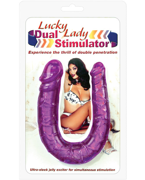 Estimulador dual Lucky Lady: el doble de placer Product Image.