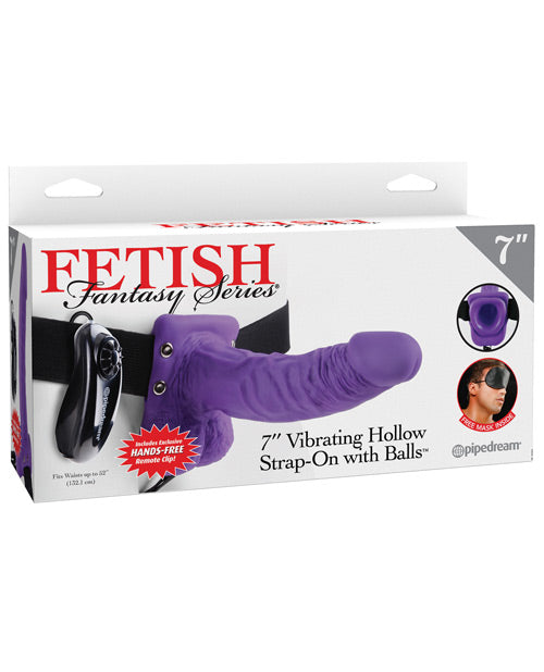 Shop for the Fetish Fantasy 7" Vibrating Hollow Strap-On 🌟 at My Ruby Lips
