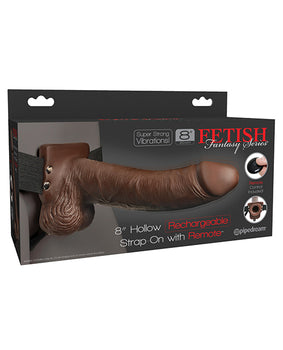 Fetish Fantasy Series 7½ Hollow Rechargeable Strap-On with Remote - Enhance Confidence & Pleasure - Featured Product Image