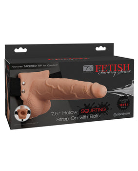"Fetish Fantasy 7.5" Squirting Strap-On - Máximo placer" - Featured Product Image
