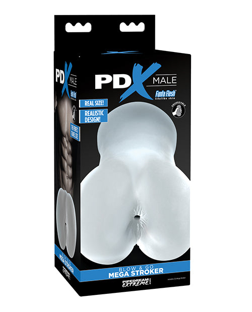 Shop for the Pdx Male Blow & Go Mega Stroker: Ultimate Oral Pleasure at My Ruby Lips