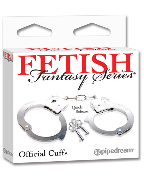 Fetish Fantasy Series Official Handcuffs: Secure, Stylish, Sensational Product Image.