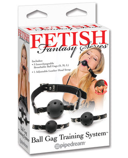 "Master Submission: Ball Gag Training Kit"