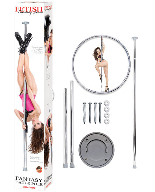 Fetish Fantasy Series Dance Pole: Height-Adjustable Sensual Dance Experience - featured product image.