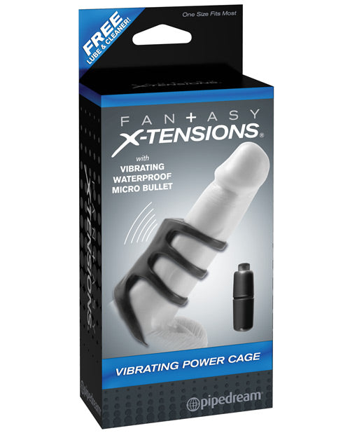 Fantasy X-tensions Vibrating Power Cage - Potenciador del placer definitivo Product Image.