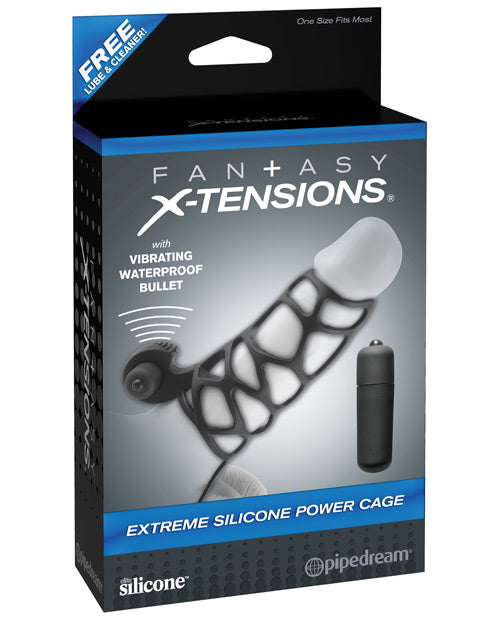 Fantasy X-tensions Extreme Silicone Power Cage: Mejora del placer - featured product image.